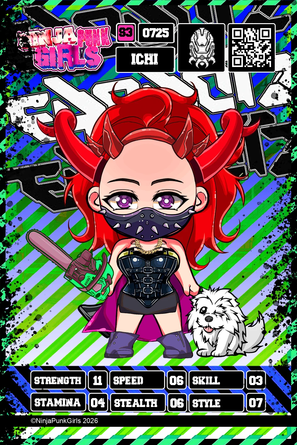 Rebuilt card #0725 Ichi