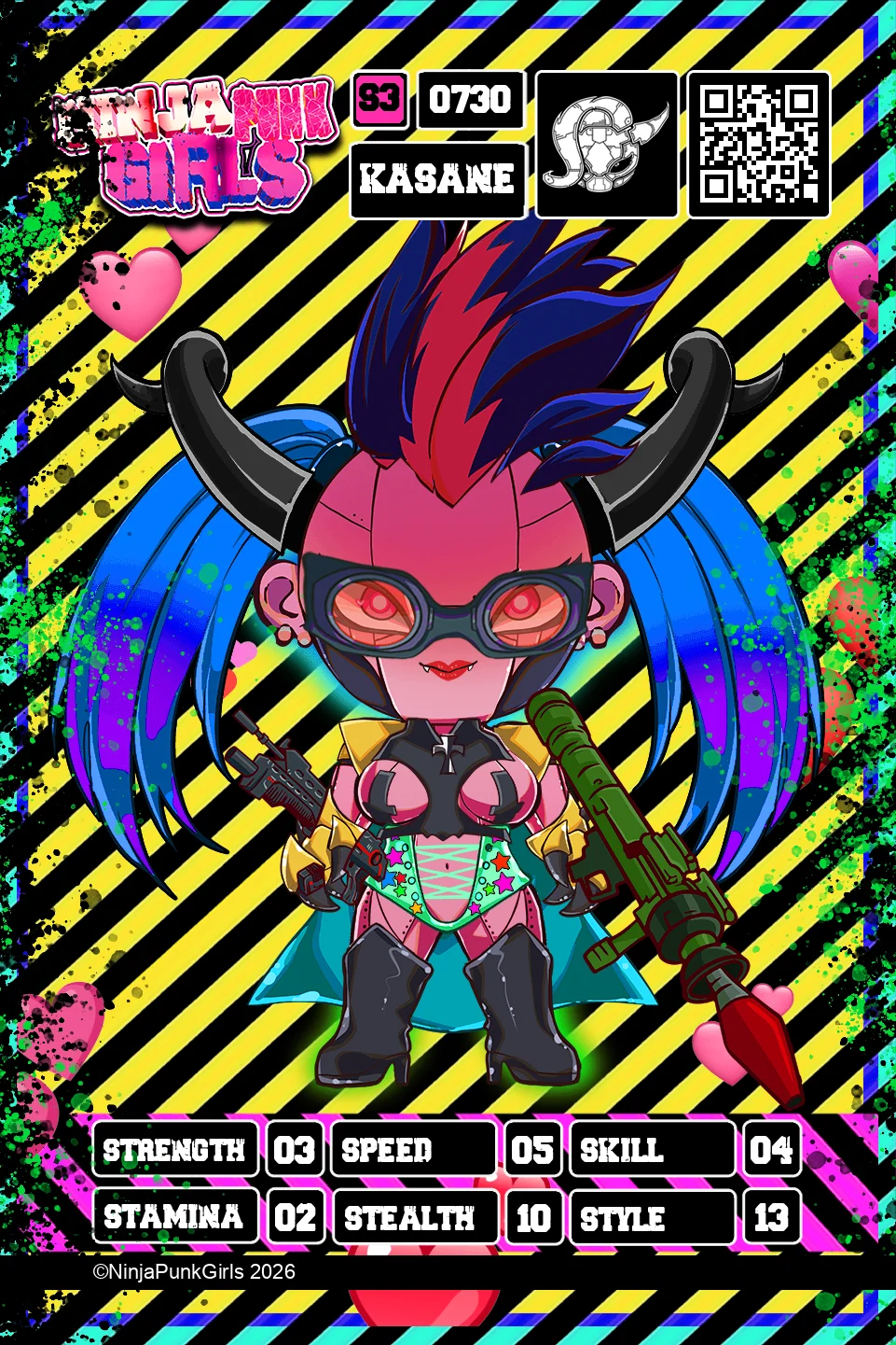 Rebuilt card #0730 Kasane