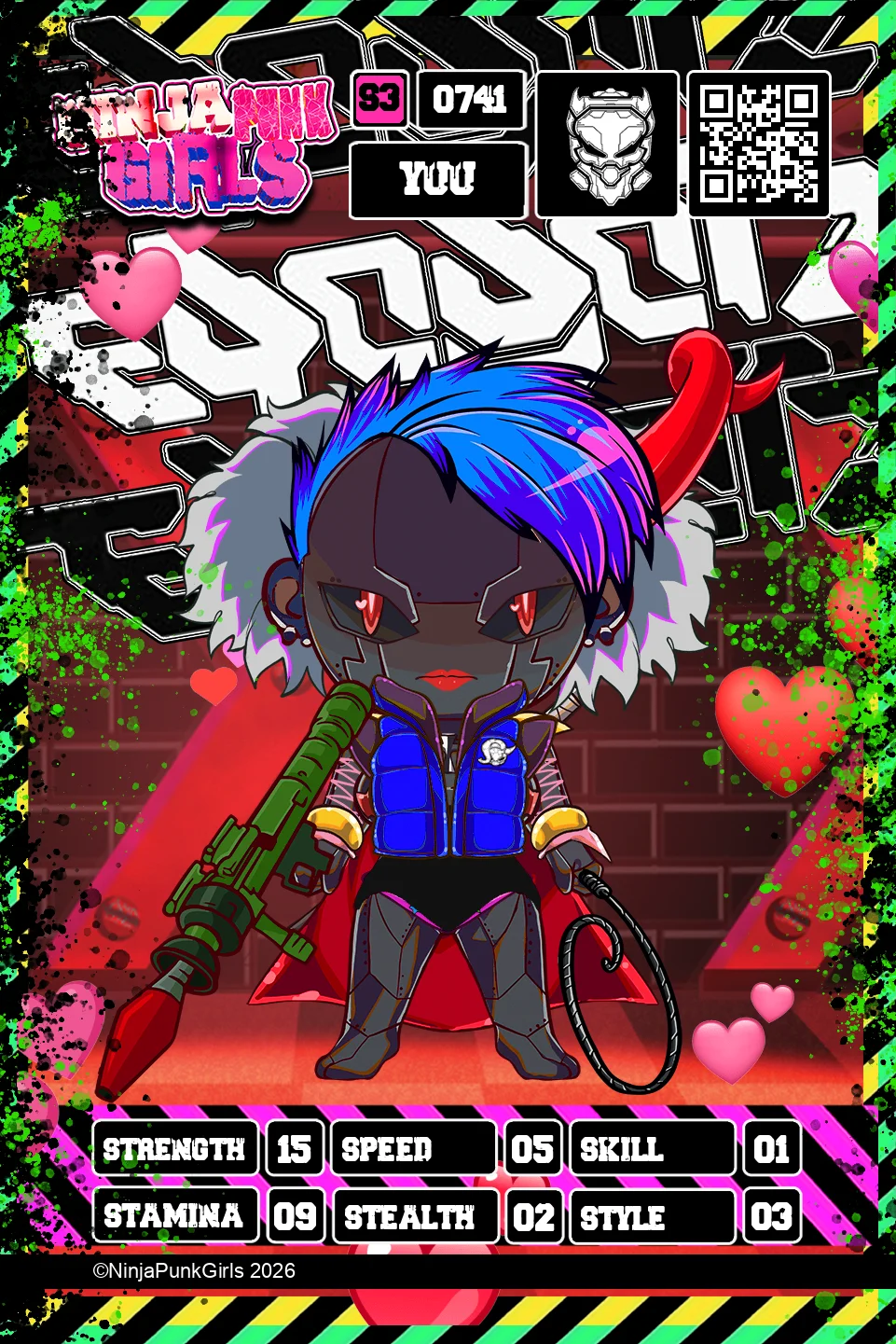 Rebuilt card #0741 Yuu