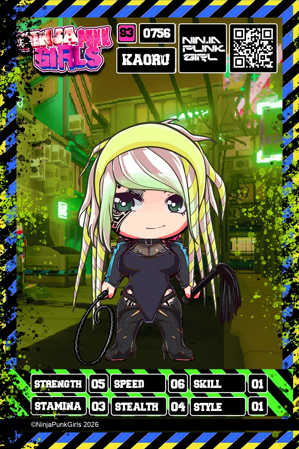 Rebuilt card #0756 Kaoru