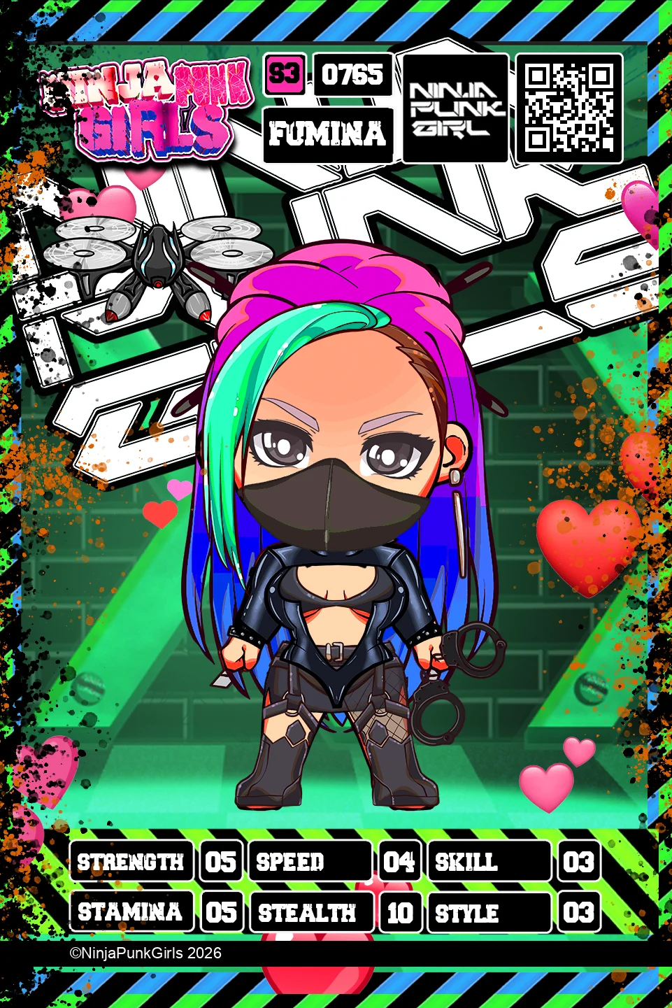 Rebuilt card #0765 Fumina
