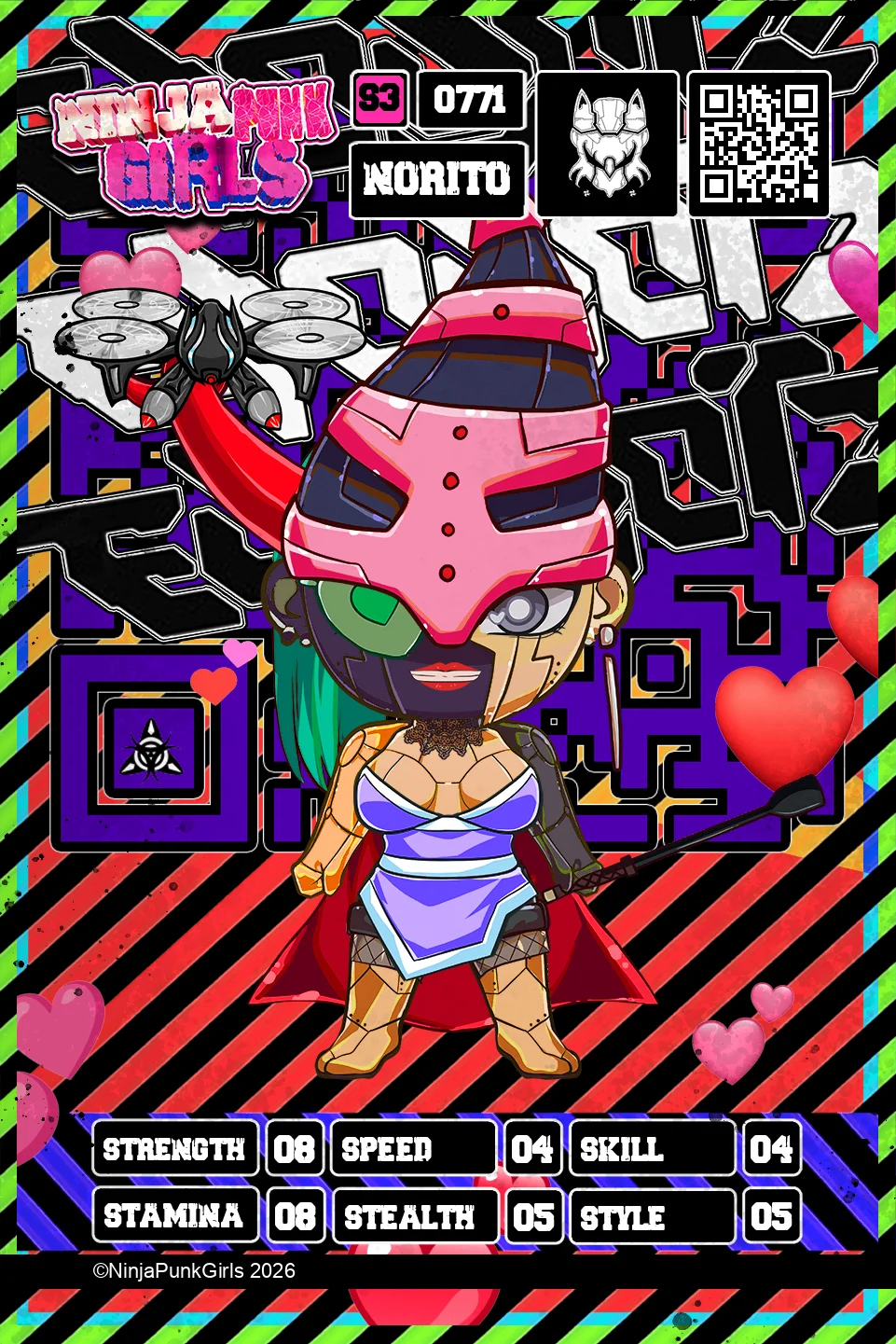 Rebuilt card #0771 Norito