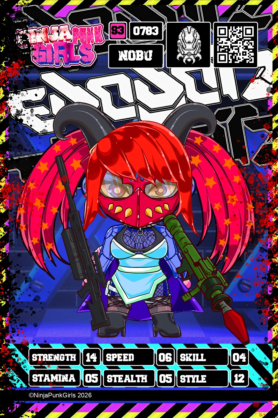 Rebuilt card #0783 Nobu