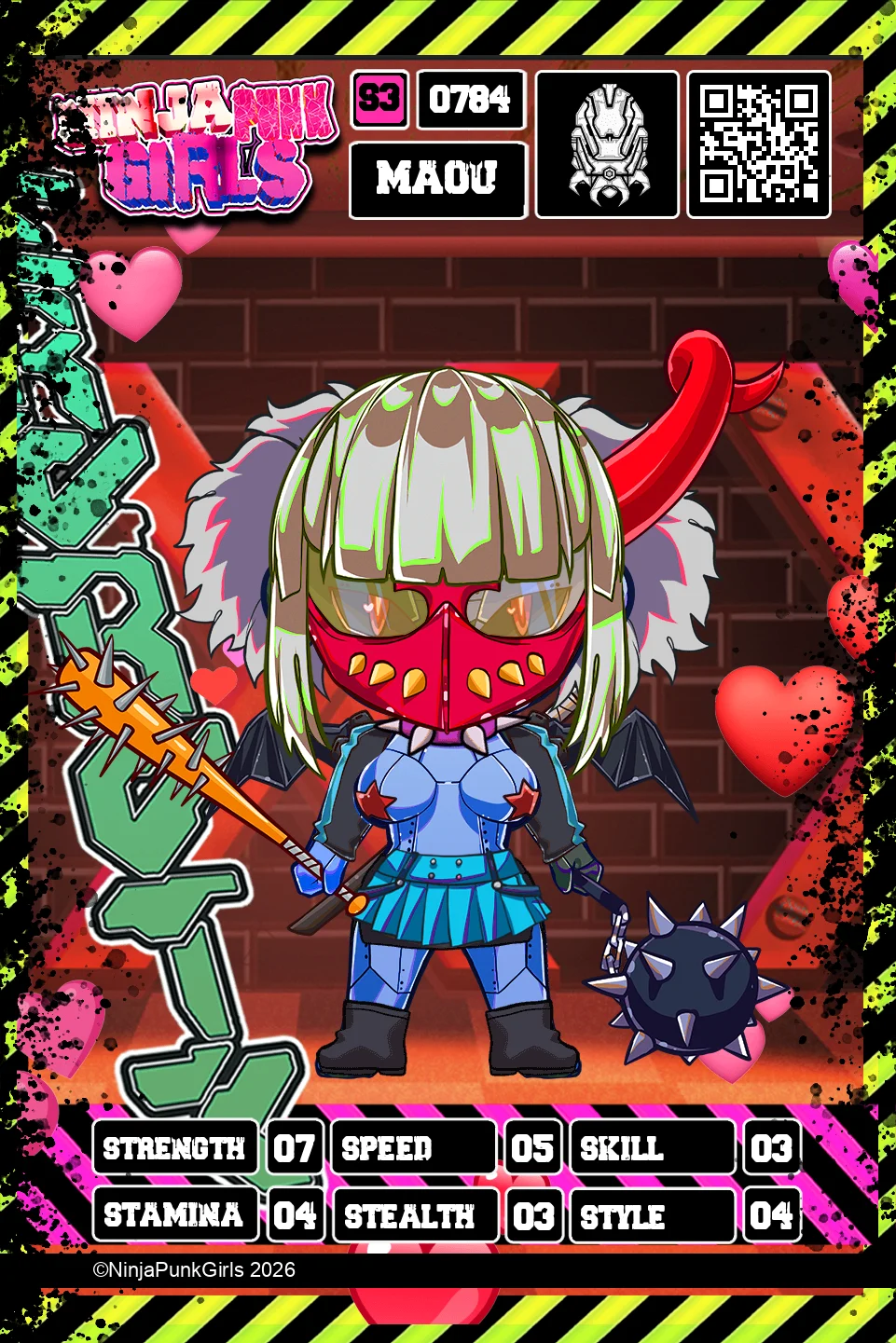 Rebuilt card #0784 Maou