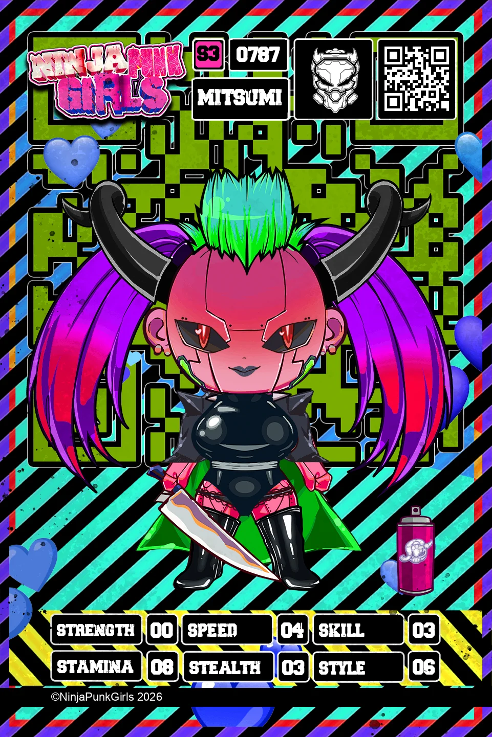 Rebuilt card #0787 Mitsumi