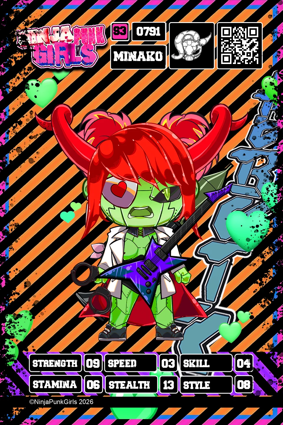Rebuilt card #0791 Minako