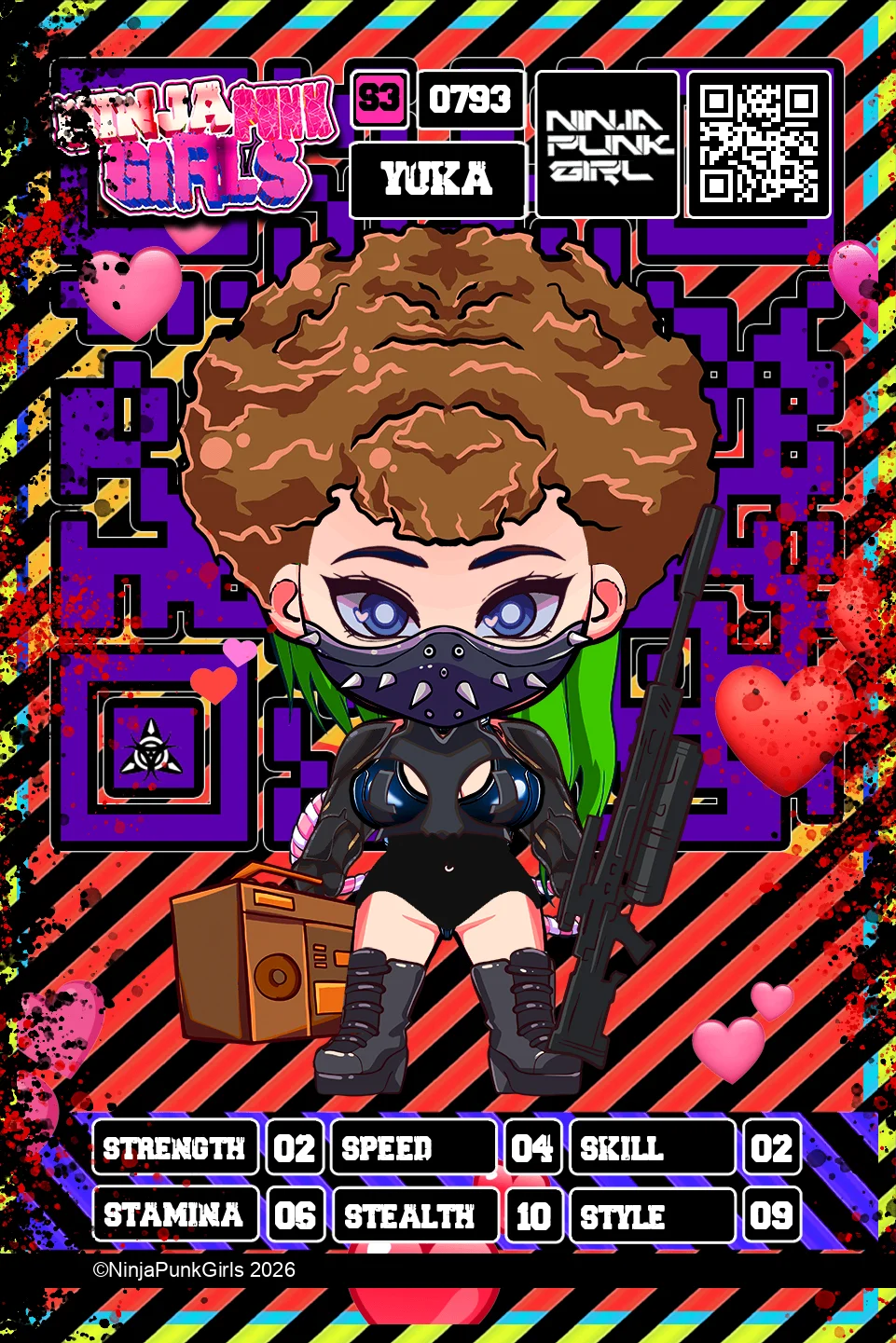 Rebuilt card #0793 Yuka
