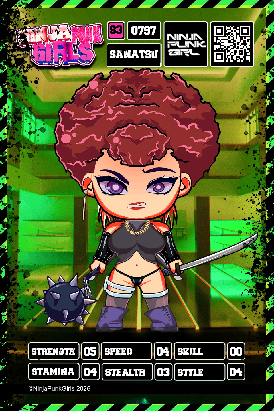 Rebuilt card #0797 Sanatsu