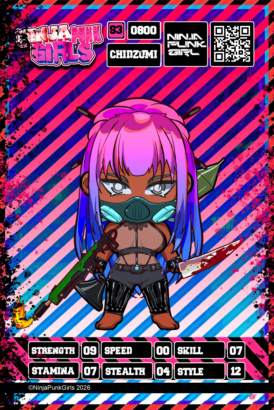 Rebuilt card #0800 Chidzumi