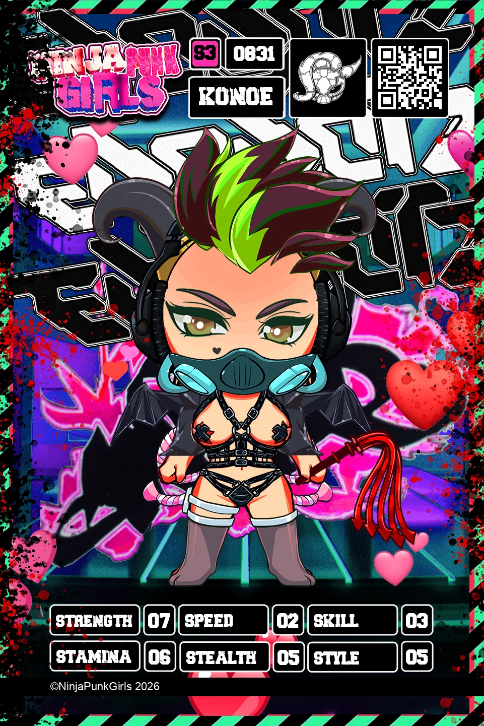 Rebuilt card #0831 Konoe
