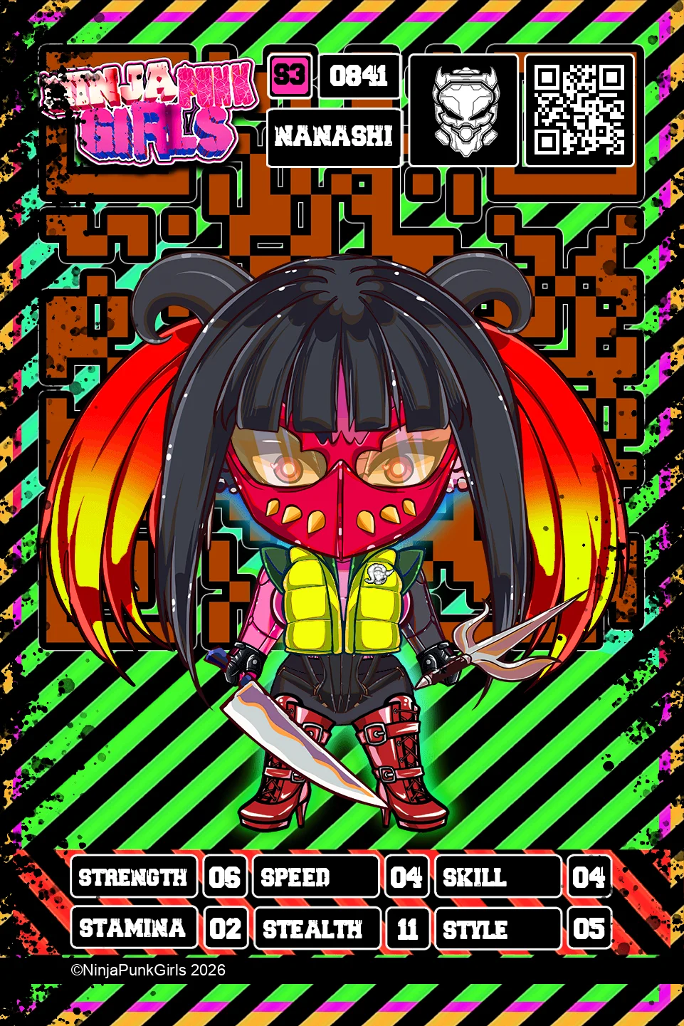 Rebuilt card #0841 Nanashi