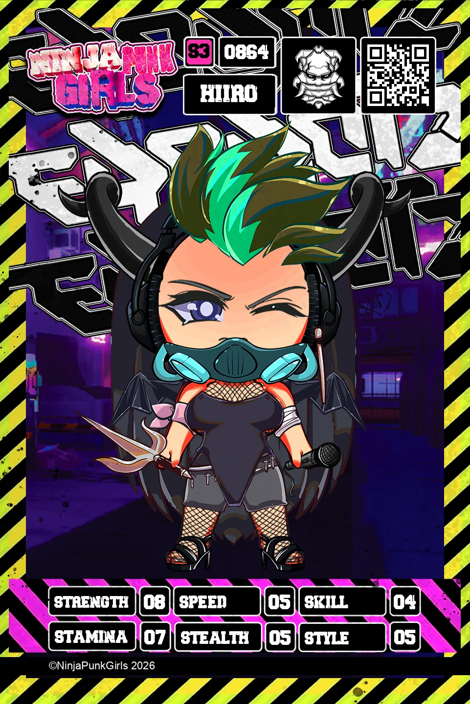 Rebuilt card #0864 Hiiro