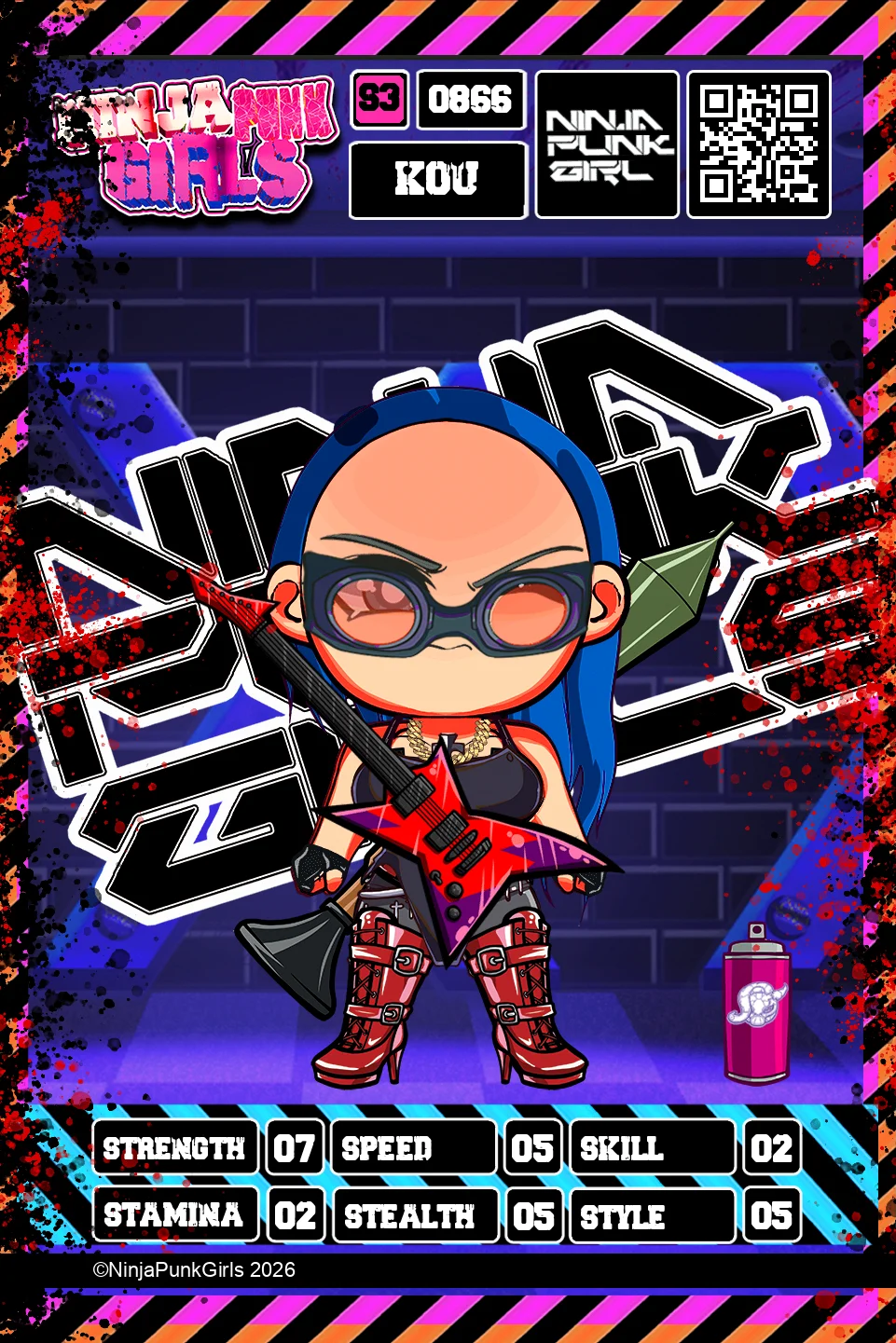 Rebuilt card #0866 Kou