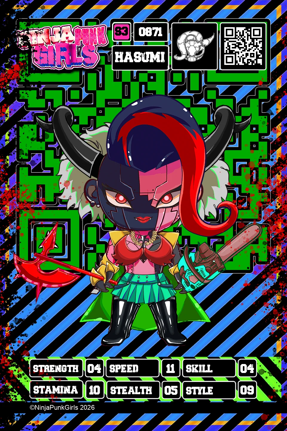 Rebuilt card #0871 Hasumi