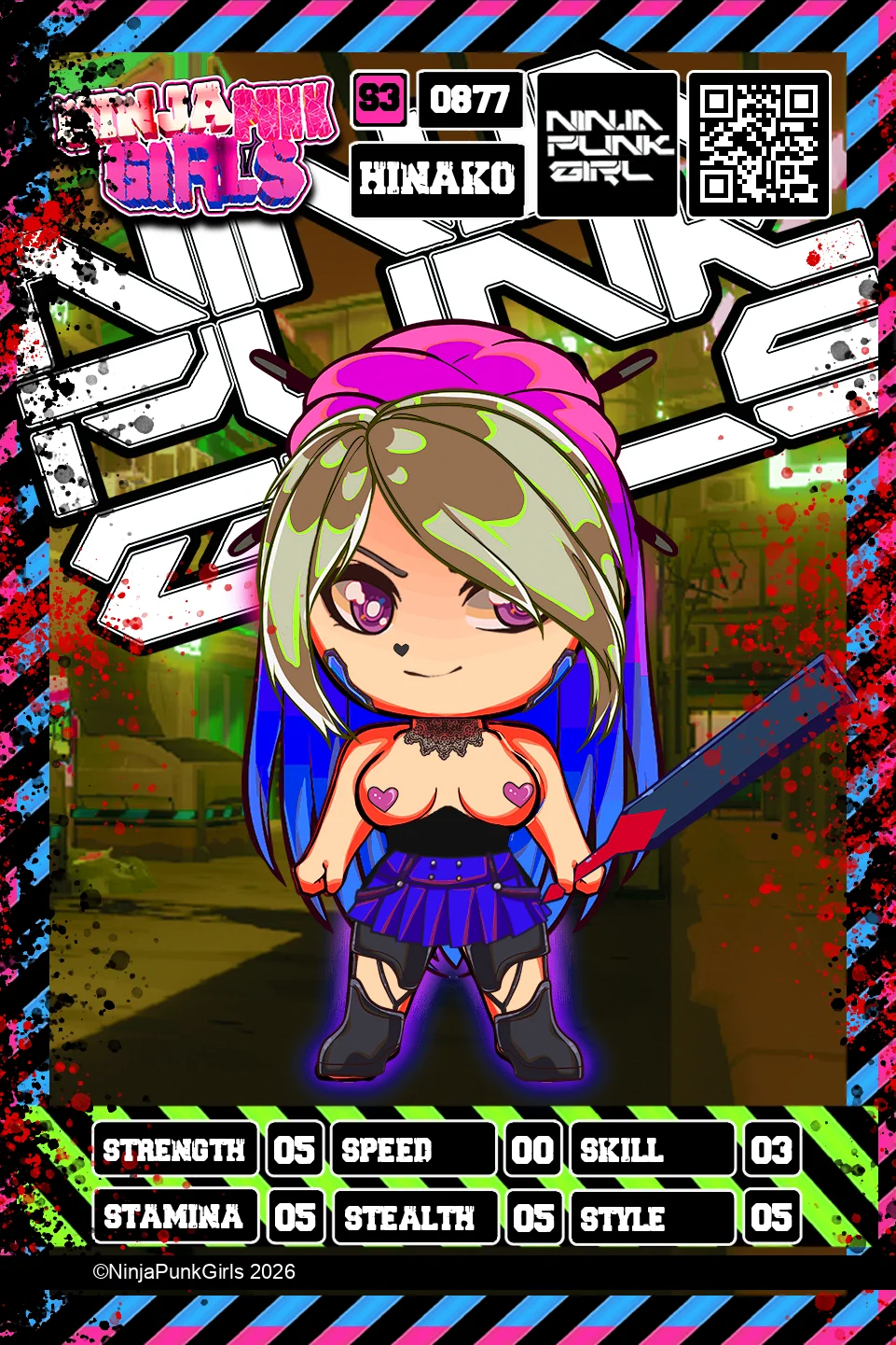 Rebuilt card #0877 Hinako