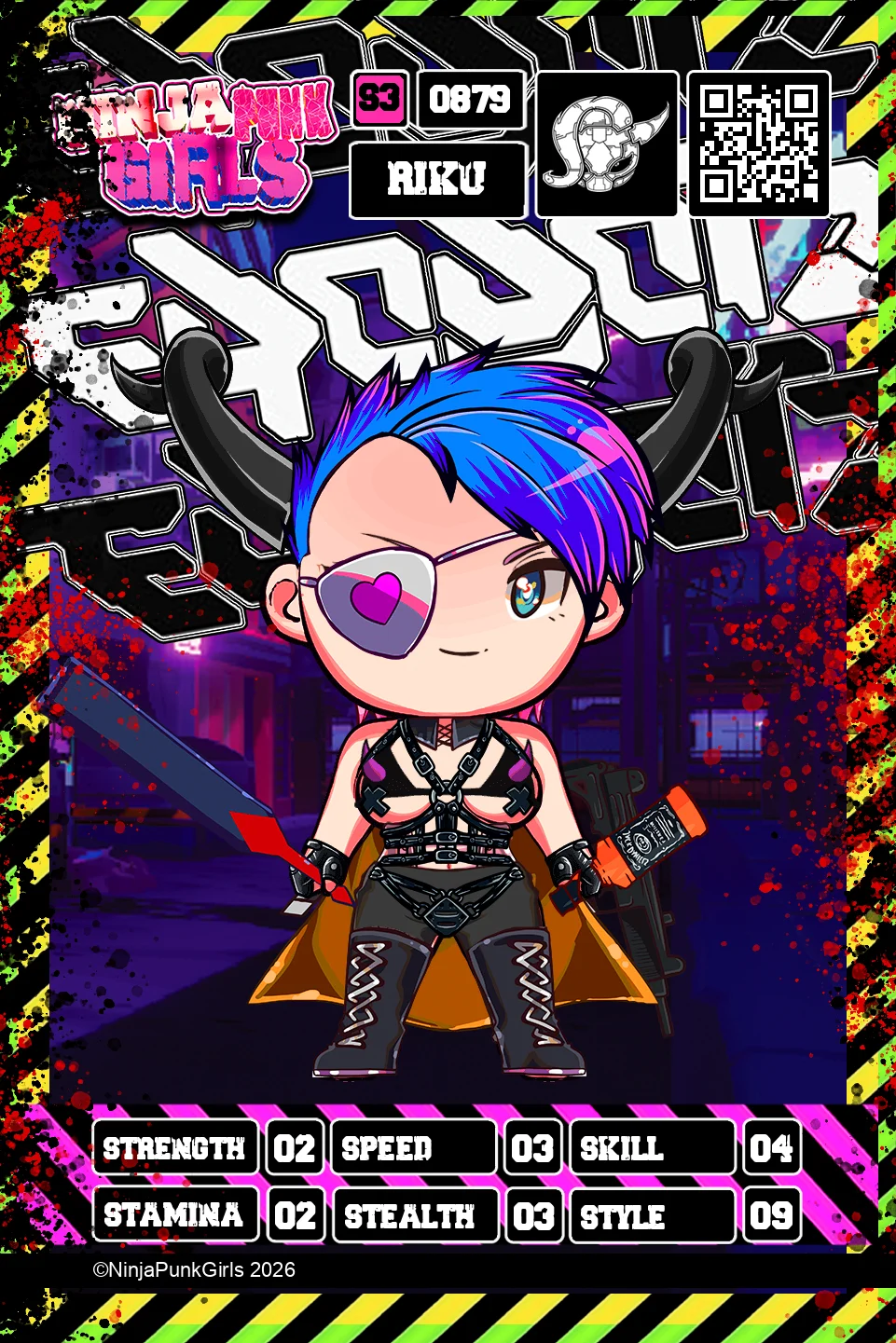 Rebuilt card #0879 Riku