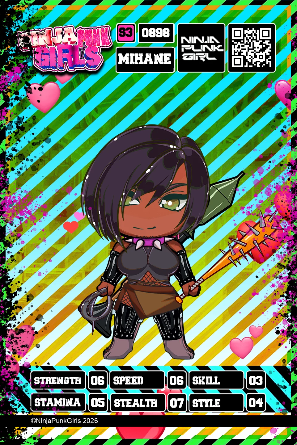 Rebuilt card #0898 Mihane