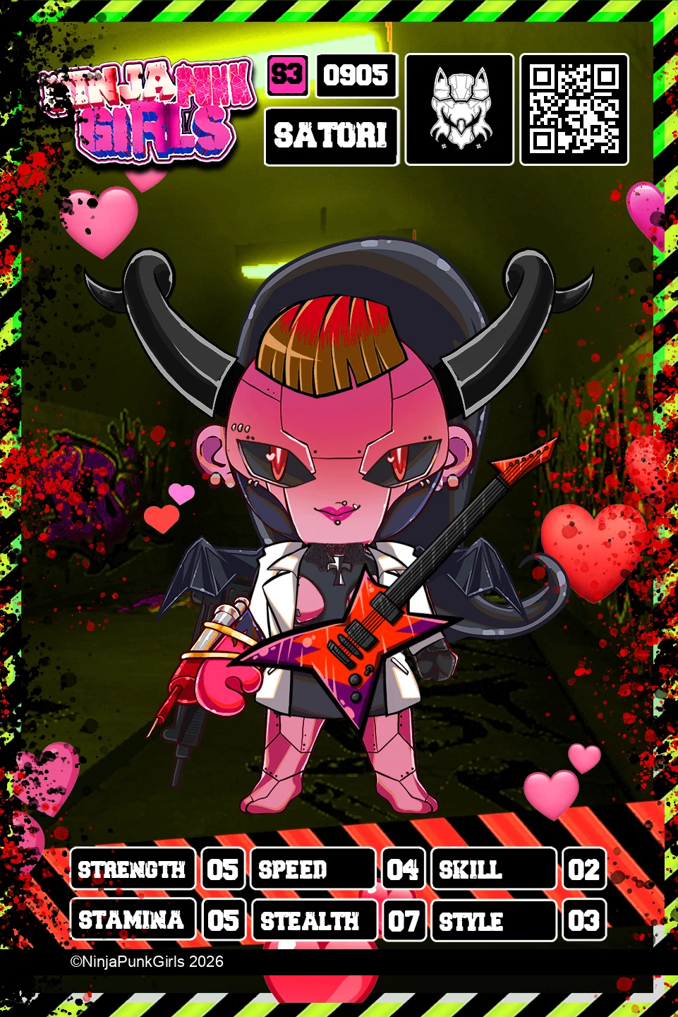 Rebuilt card #0905 Satori