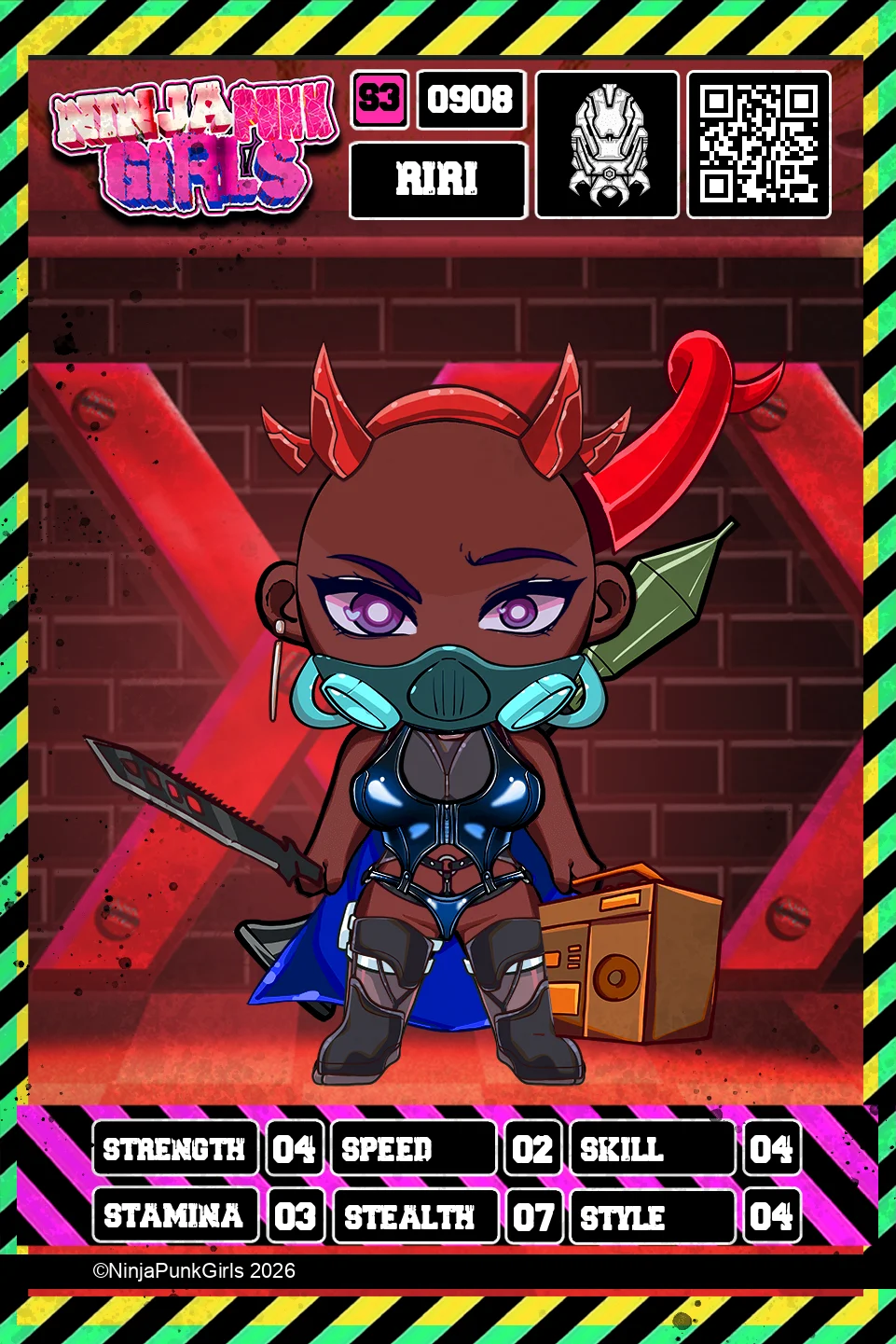 Rebuilt card #0908 Riri