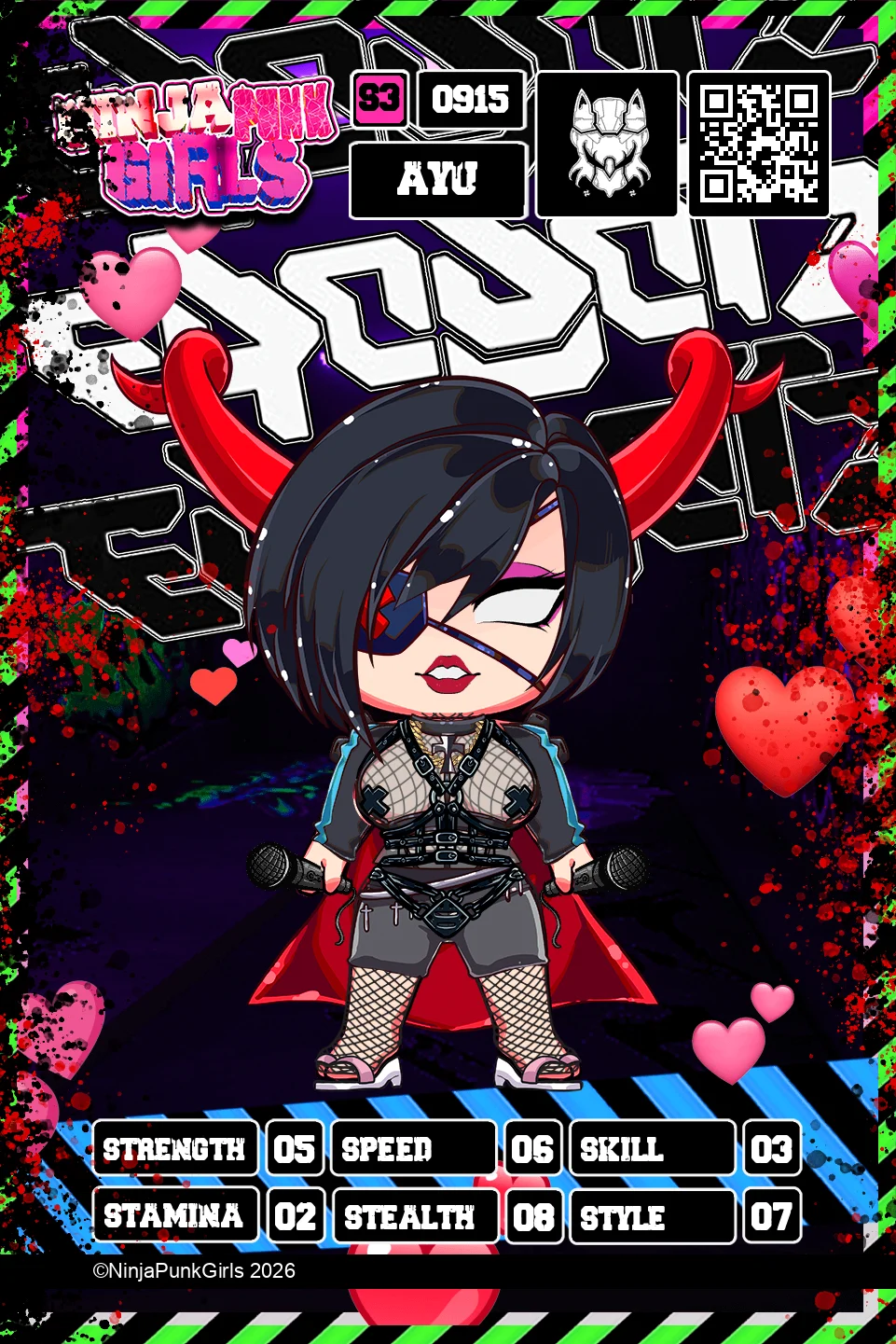 Rebuilt card #0915 Ayu