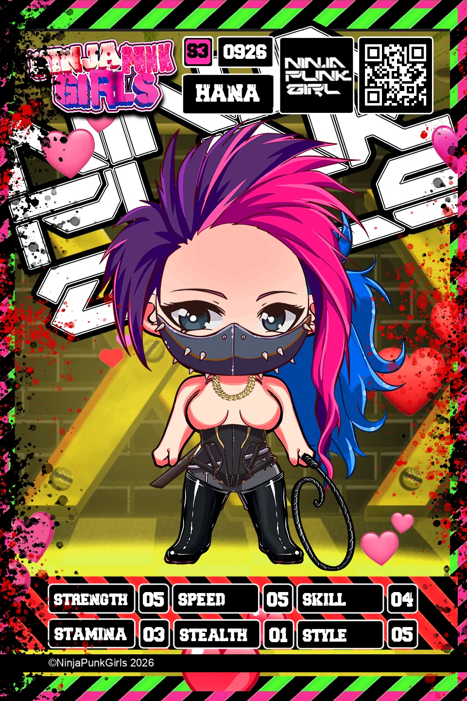 Rebuilt card #0926 Hana