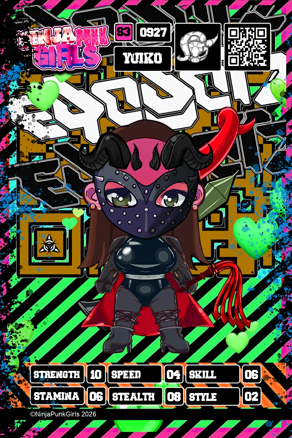 Rebuilt card #0927 Yuiko