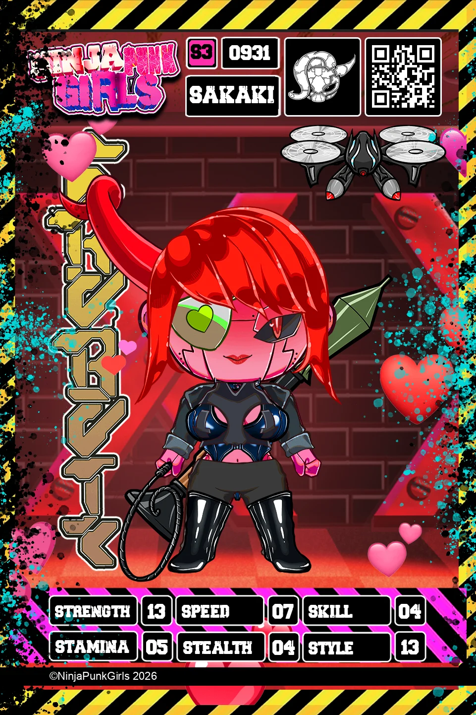 Rebuilt card #0931 Sakaki