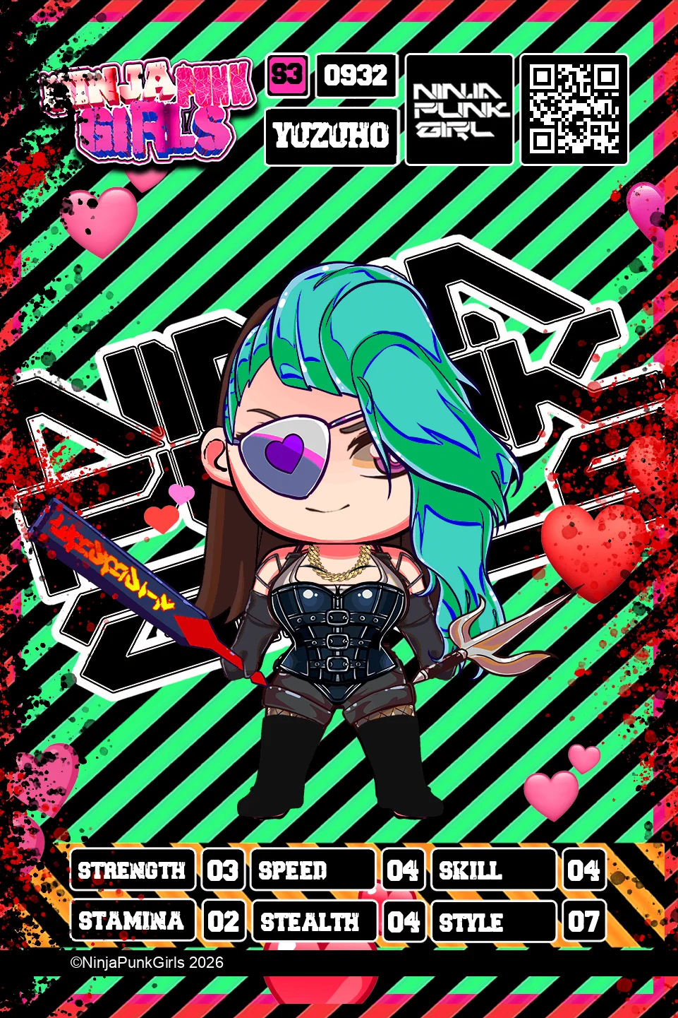 Rebuilt card #0932 Yuzuho