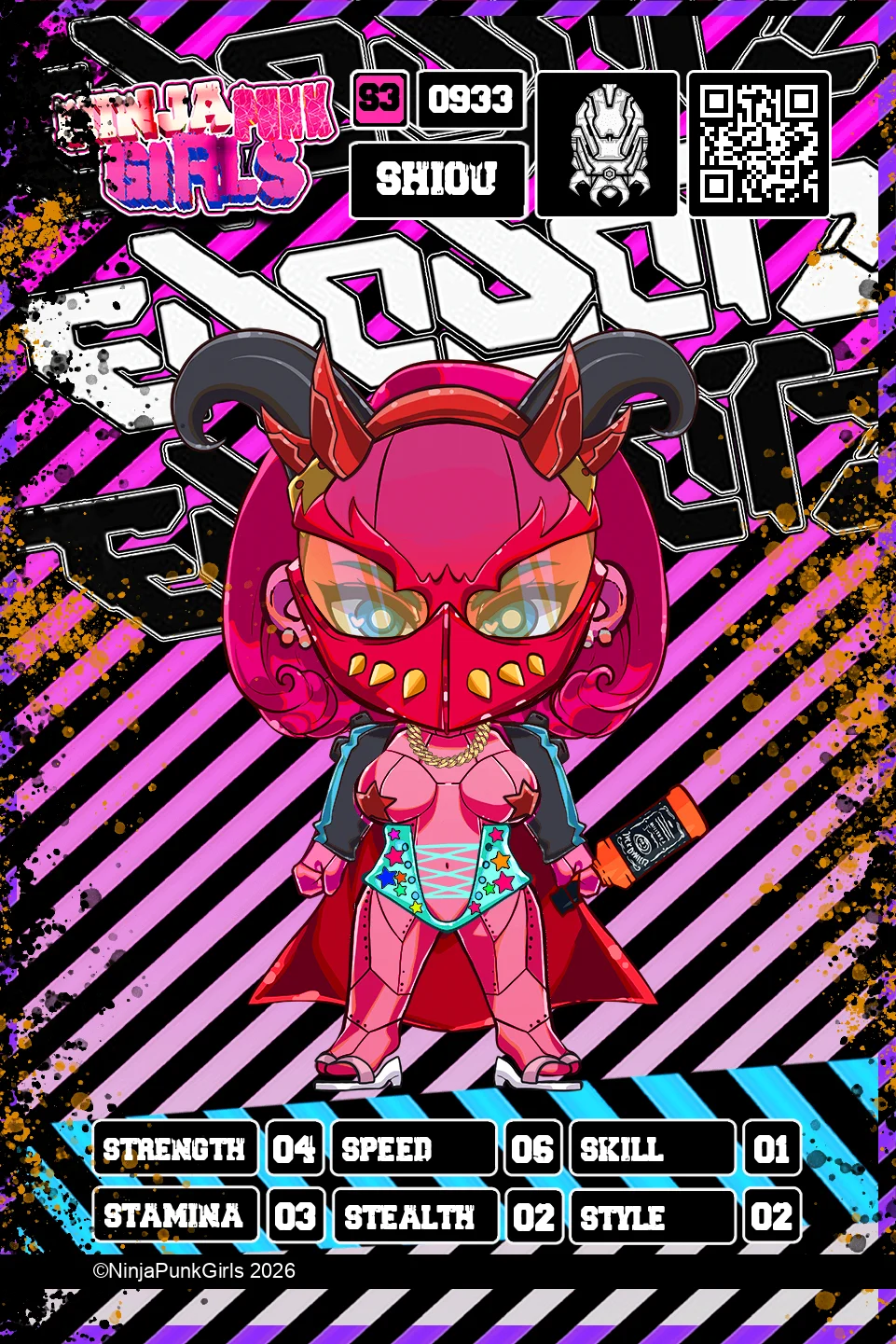 Rebuilt card #0933 Shiou
