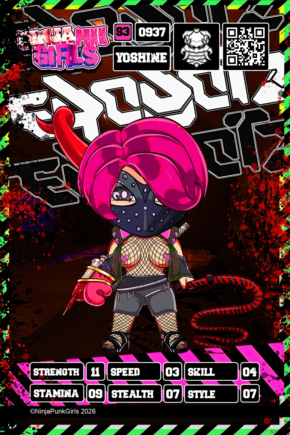 Rebuilt card #0937 Yoshine