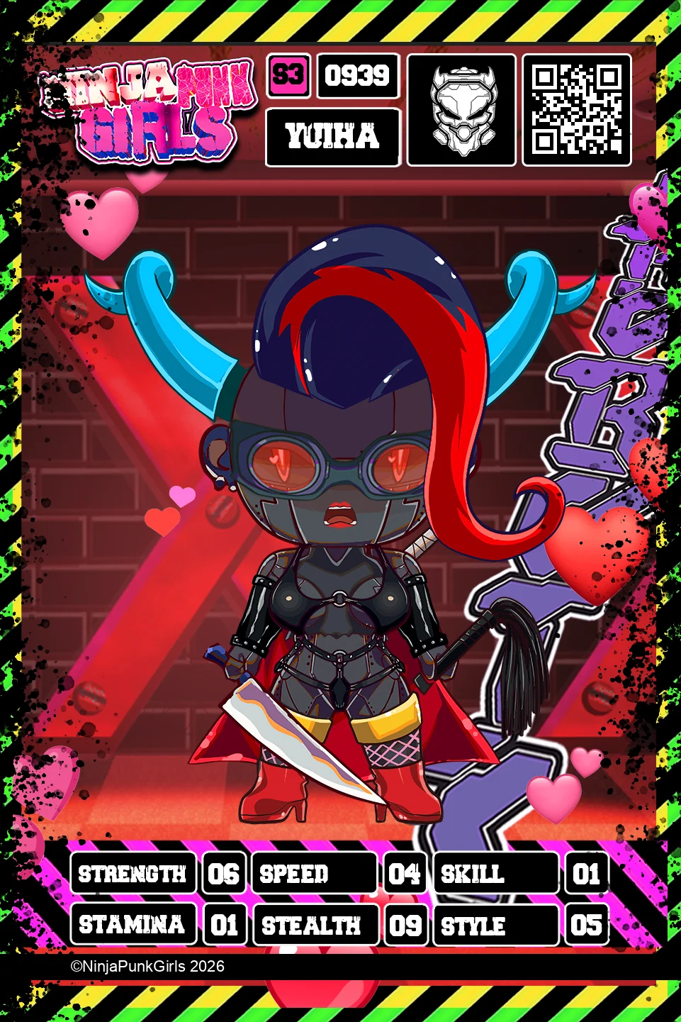 Rebuilt card #0939 Yuiha