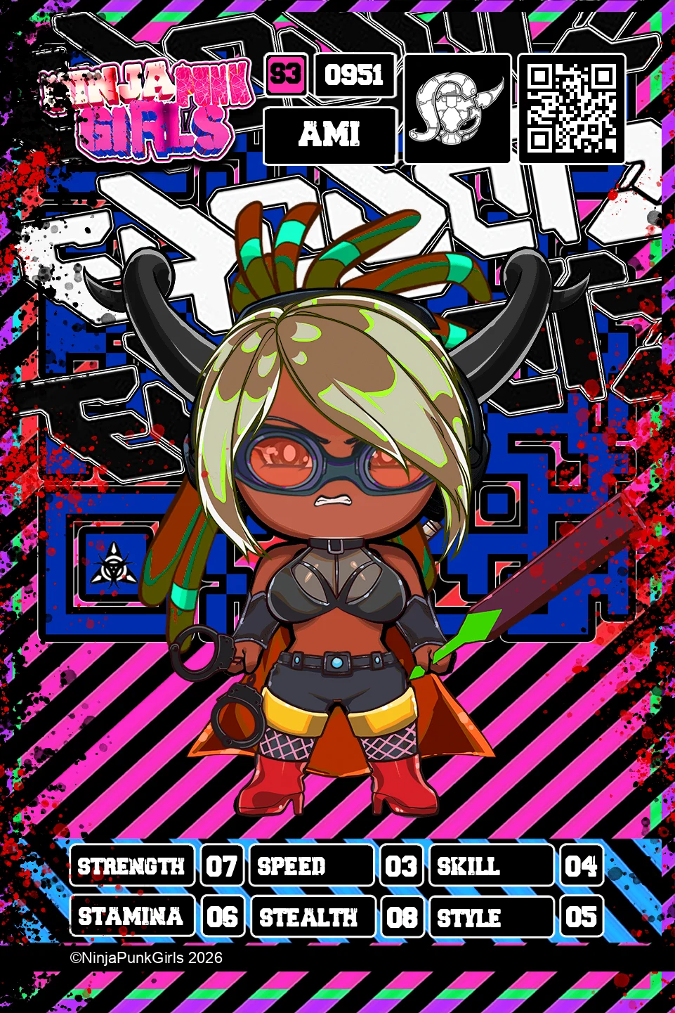 Rebuilt card #0951 Ami