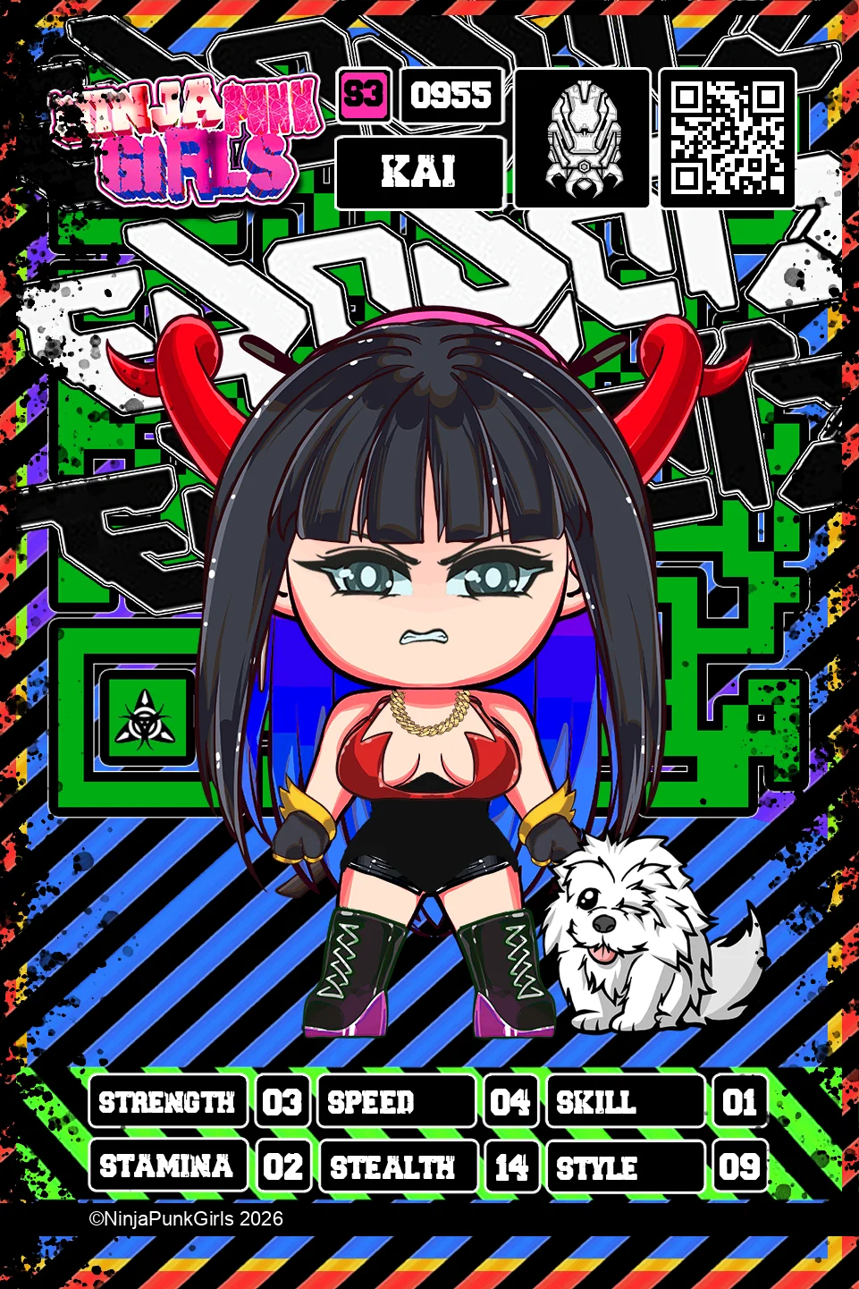Rebuilt card #0955 Kai
