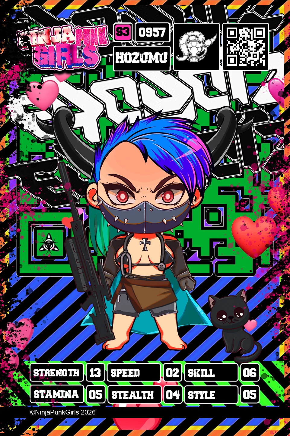 Rebuilt card #0957 Hozumu