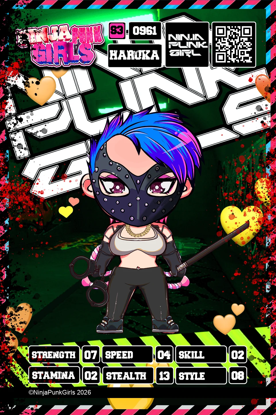 Rebuilt card #0961 Haruka