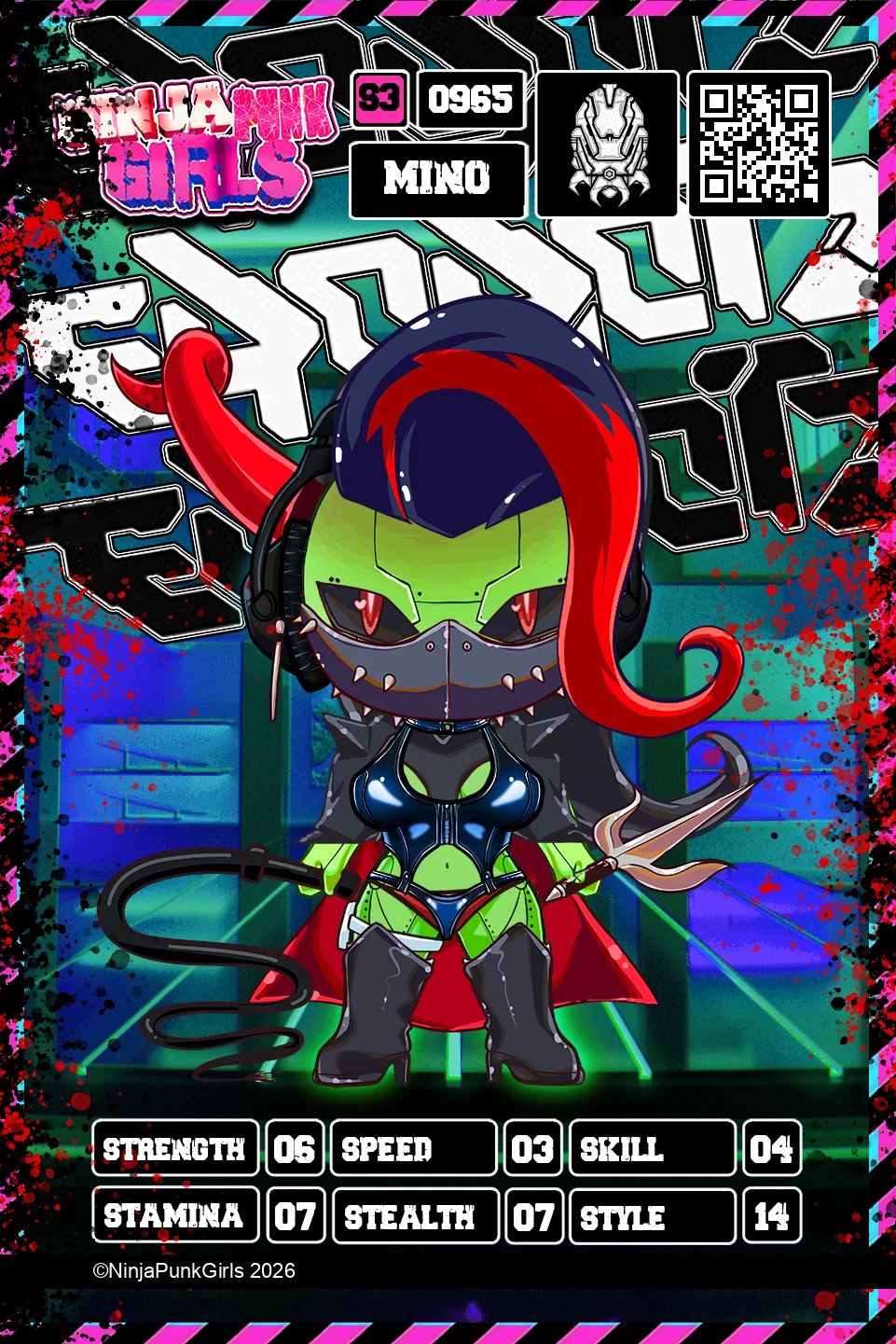 Rebuilt card #0965 Mino