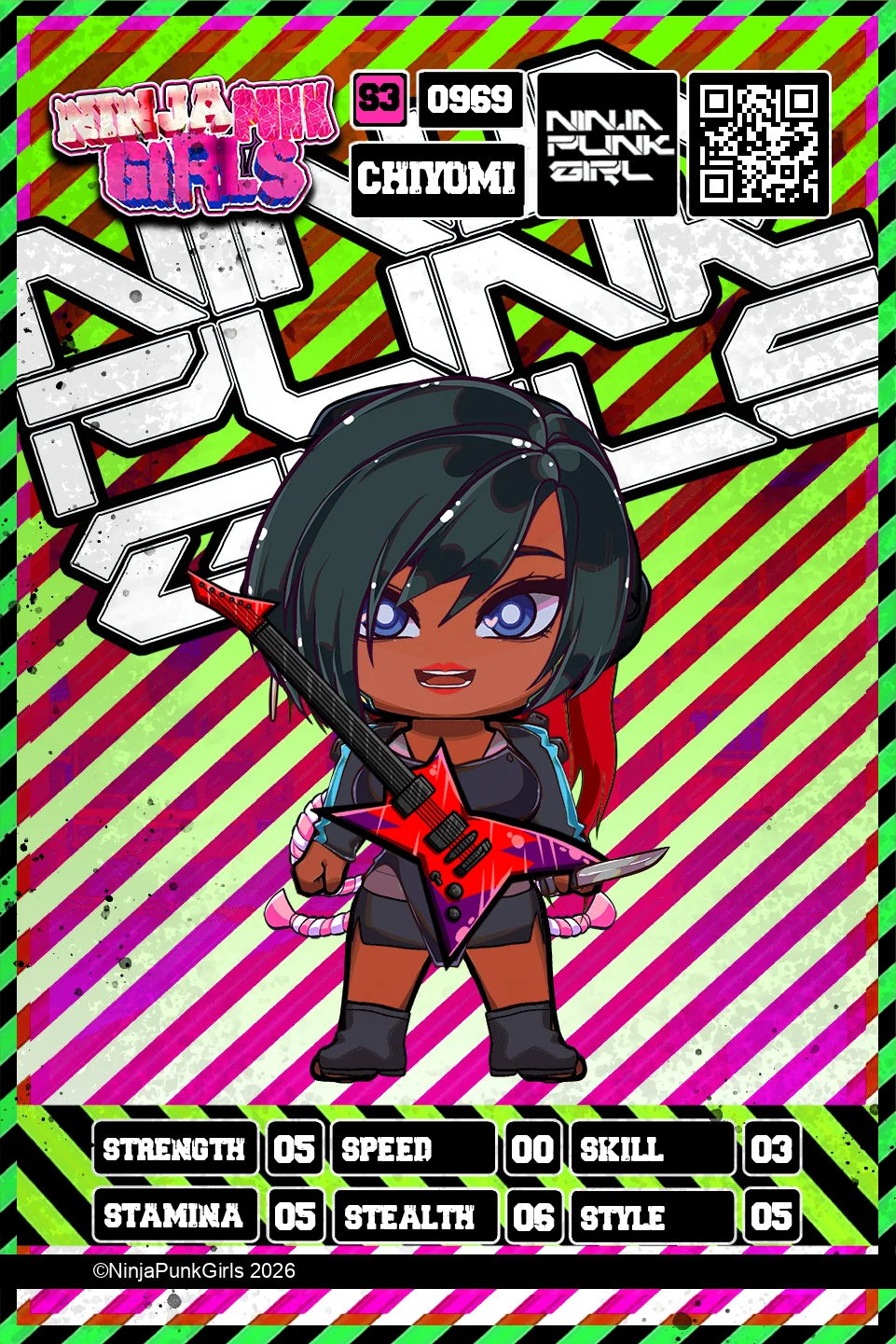 Rebuilt card #0969 Chiyomi