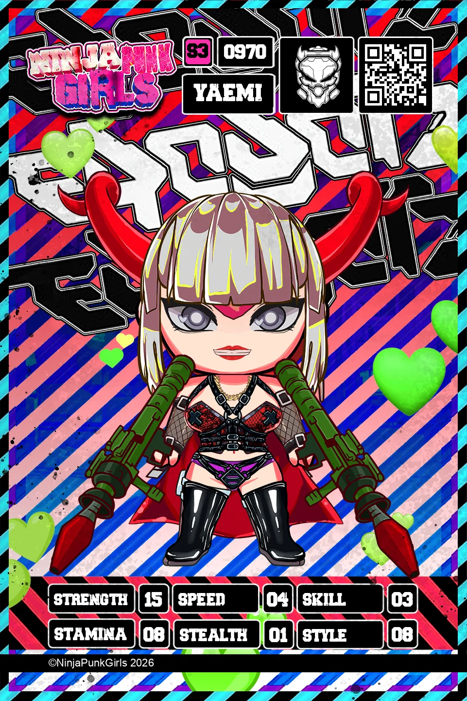 Rebuilt card #0970 Yaemi