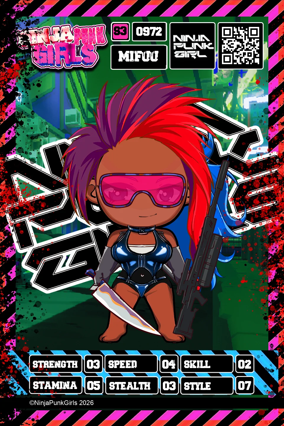 Rebuilt card #0972 Mifuu