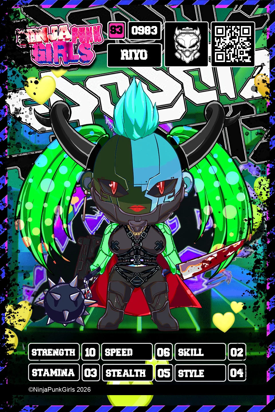 Rebuilt card #0983 Riyo