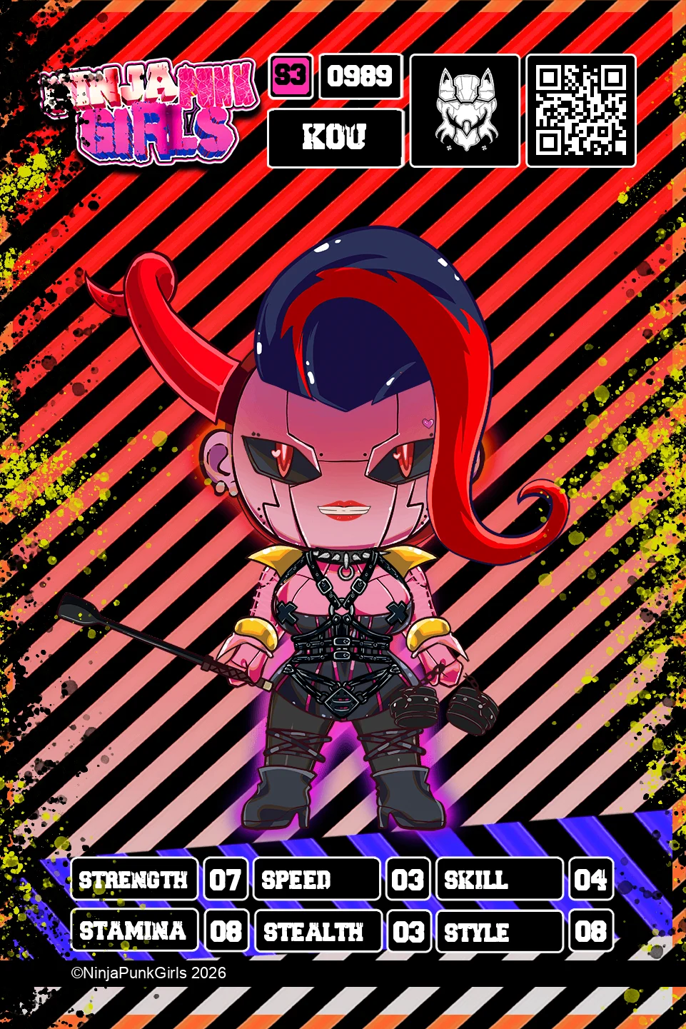 Rebuilt card #0989 Kou
