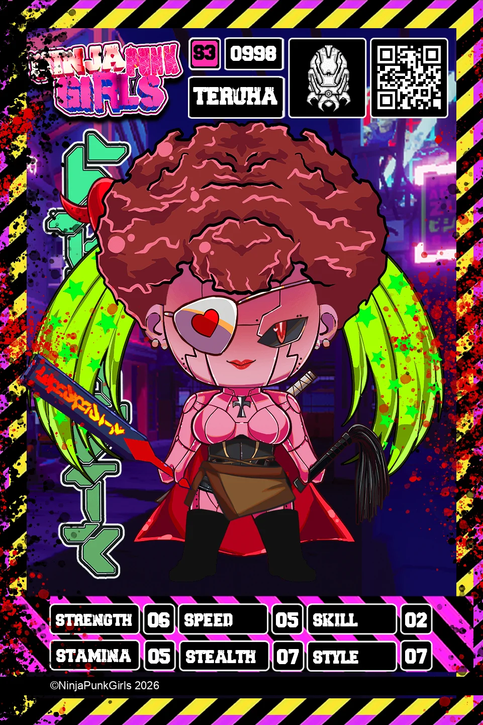 Rebuilt card #0998 Teruha