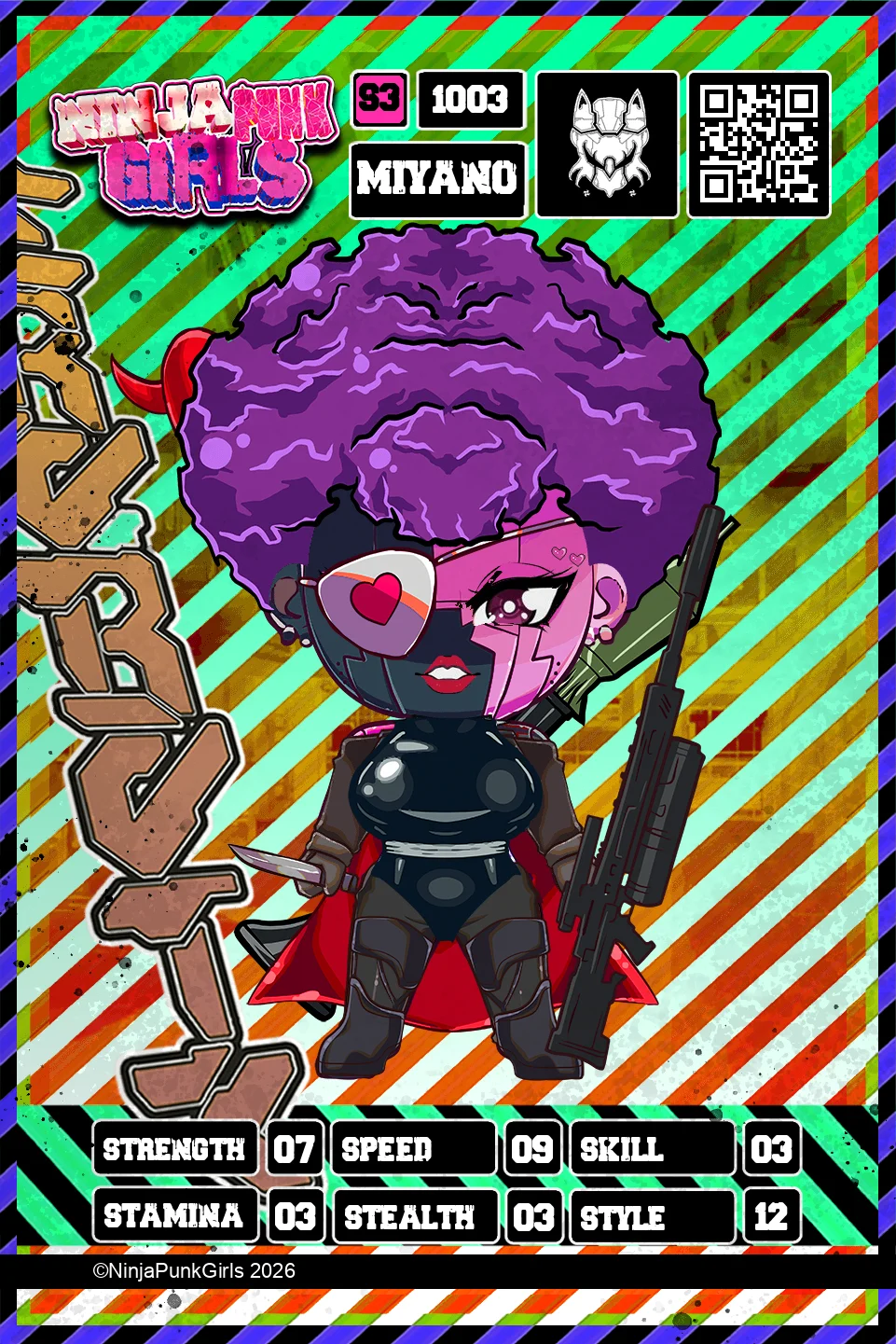 Rebuilt card #1003 Miyano