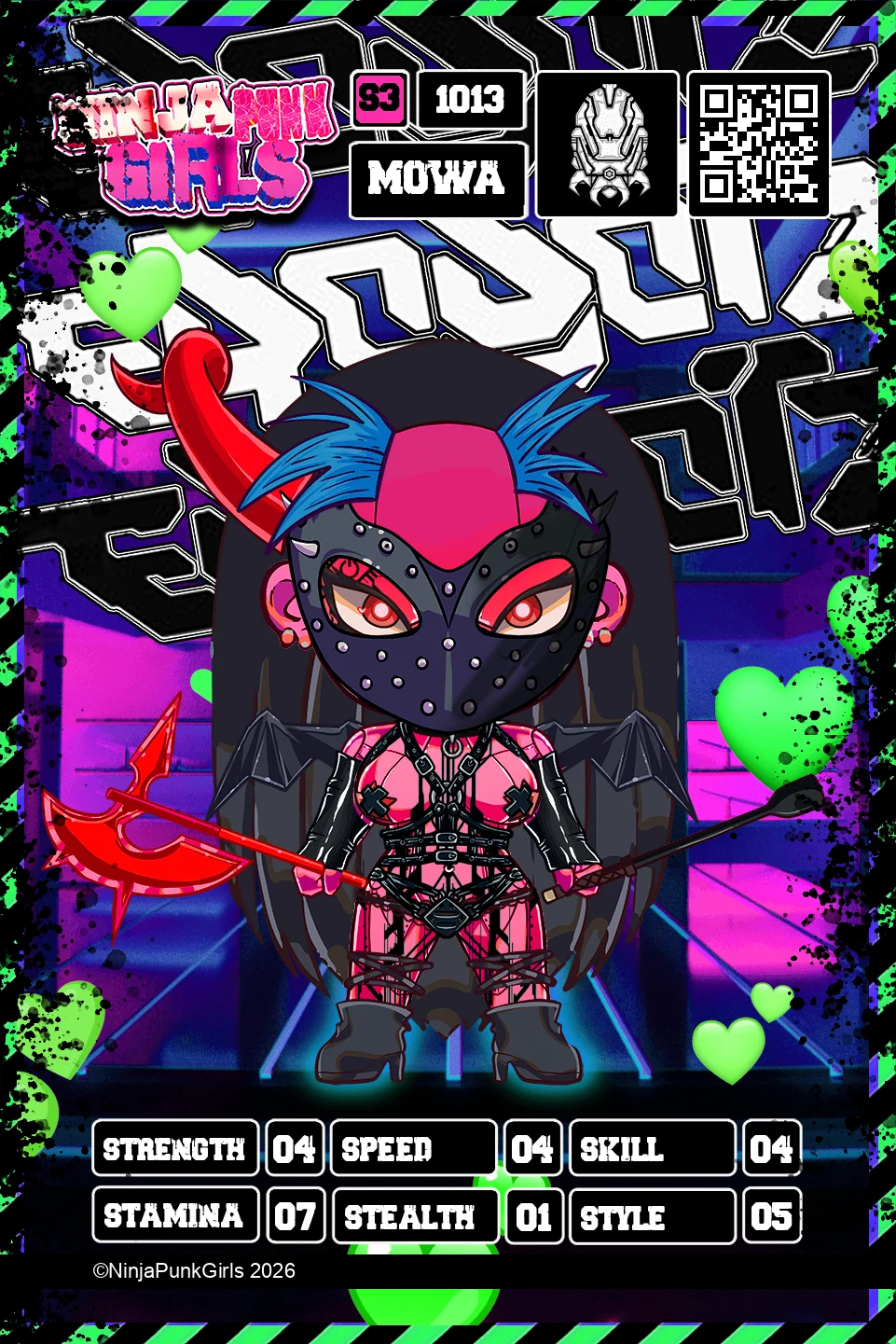 Rebuilt card #1013 Mowa