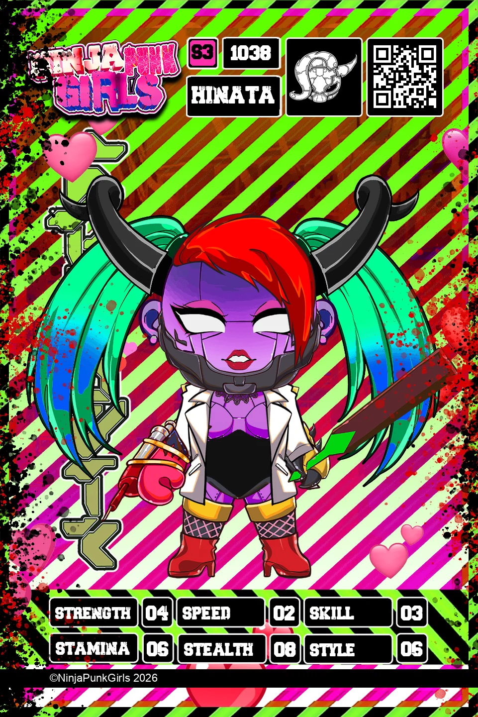 Rebuilt card #1038 Hinata
