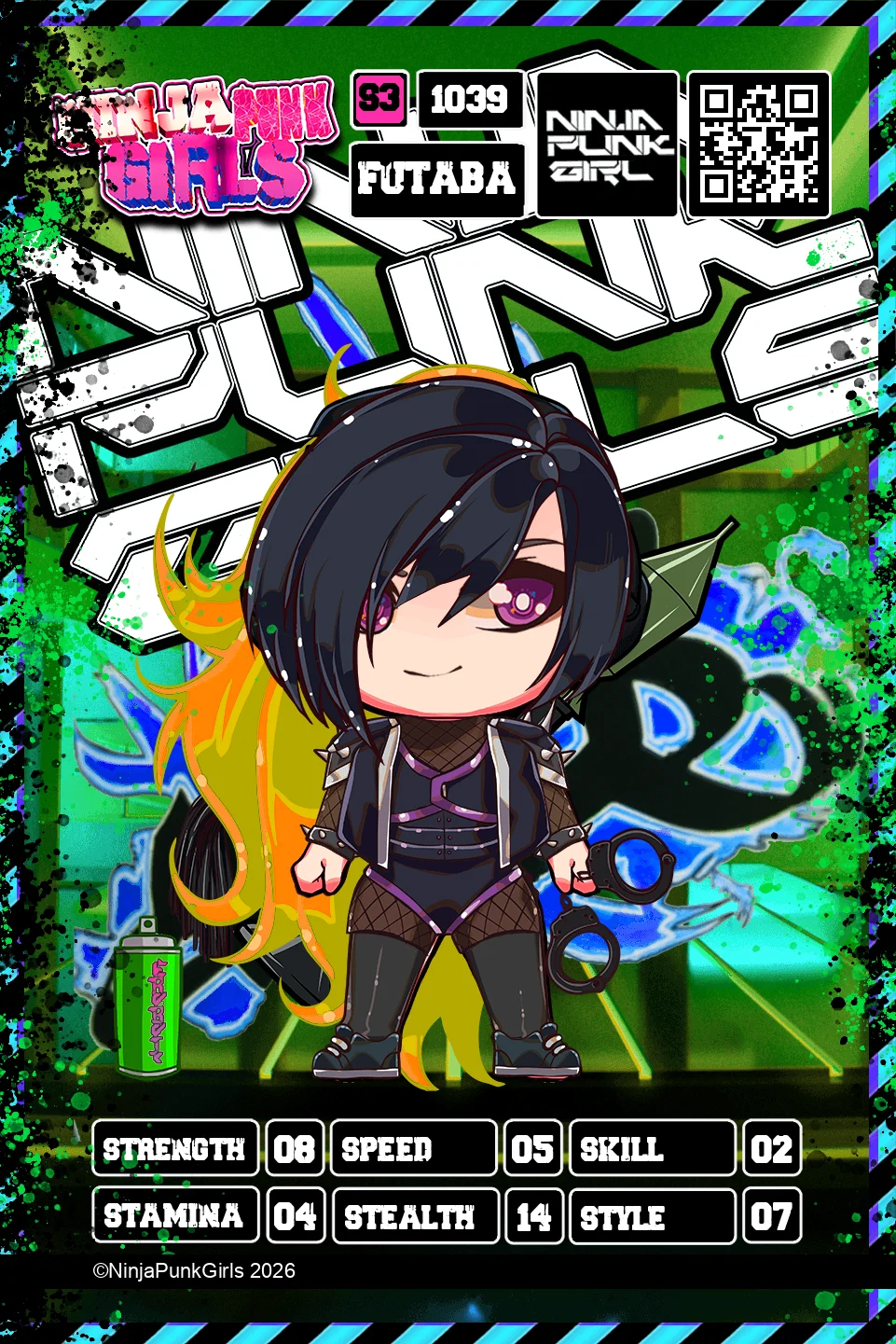 Rebuilt card #1039 Futaba