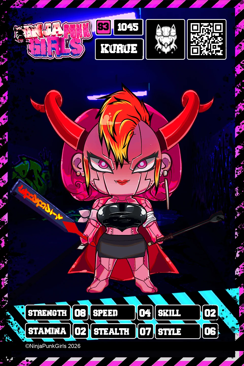 Rebuilt card #1045 Kurue