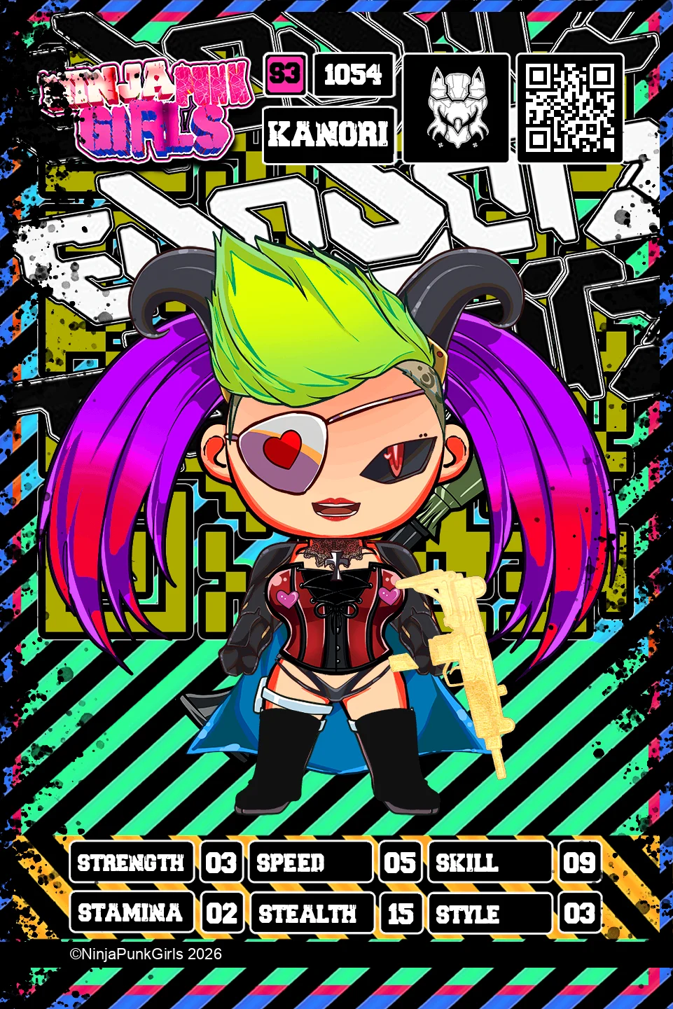 Rebuilt card #1054 Kanori
