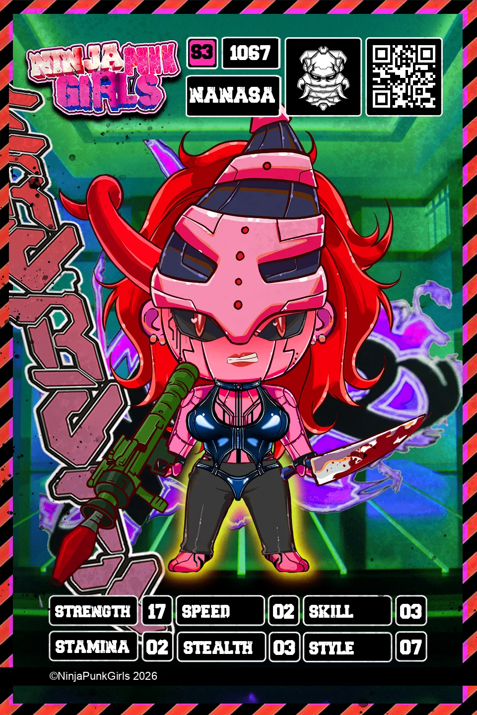 Rebuilt card #1067 Nanasa