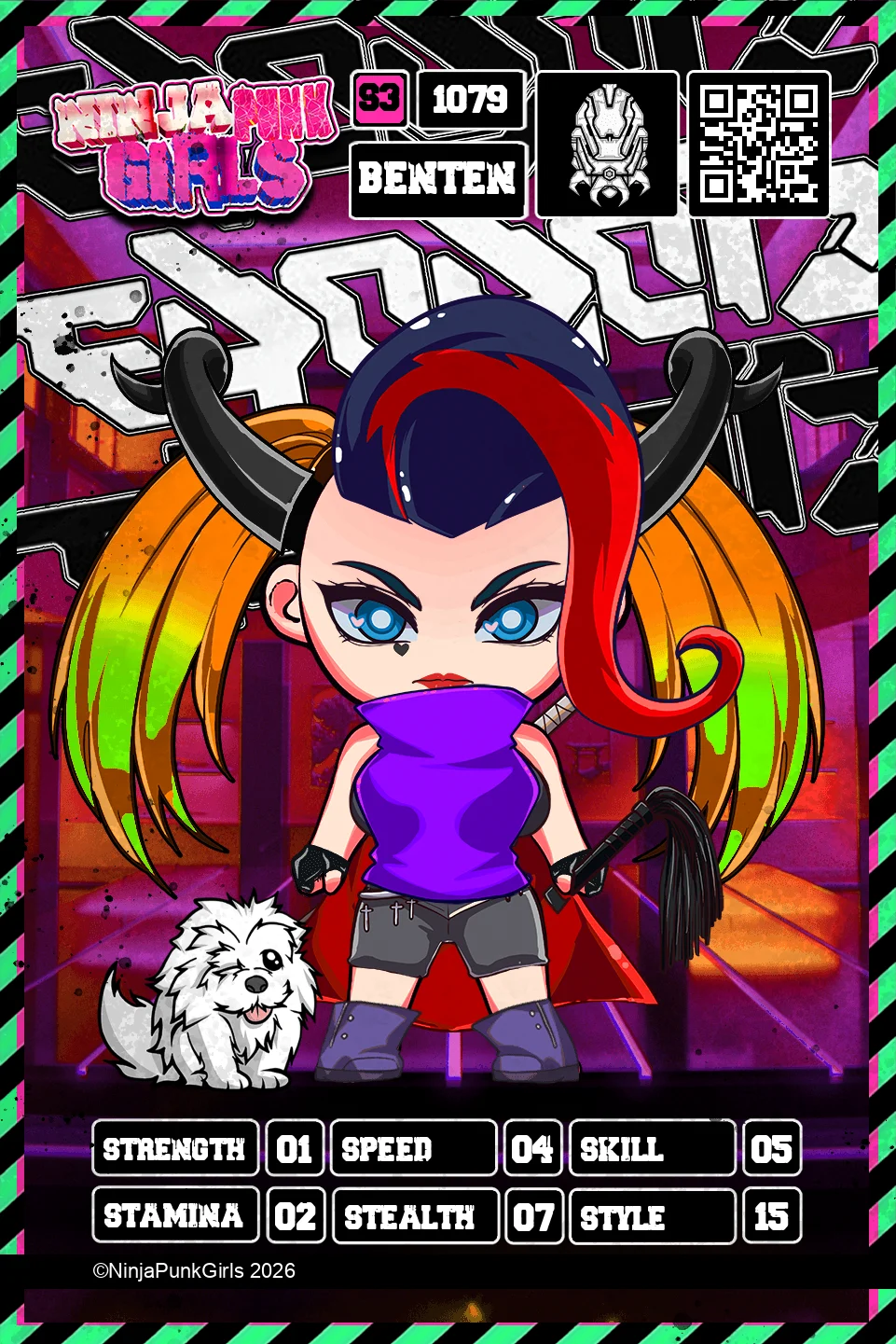 Rebuilt card #1079 Benten